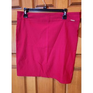 Velucci Red Mini Skirt Women's Size XL